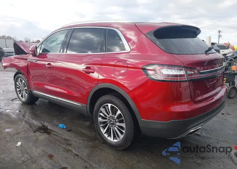 2019 Lincoln Nautilus Select z USA, uszkodzony, nr VIN 2LMPJ6K97KBL15969